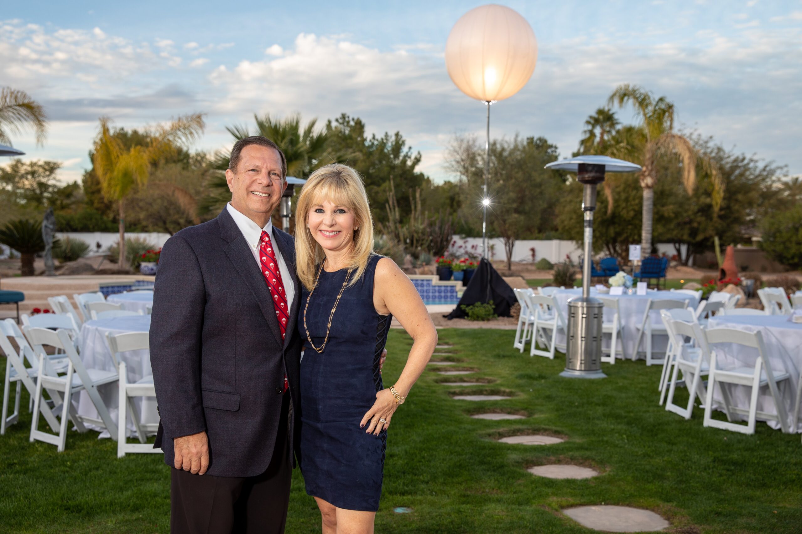 Donors at event for Barrow